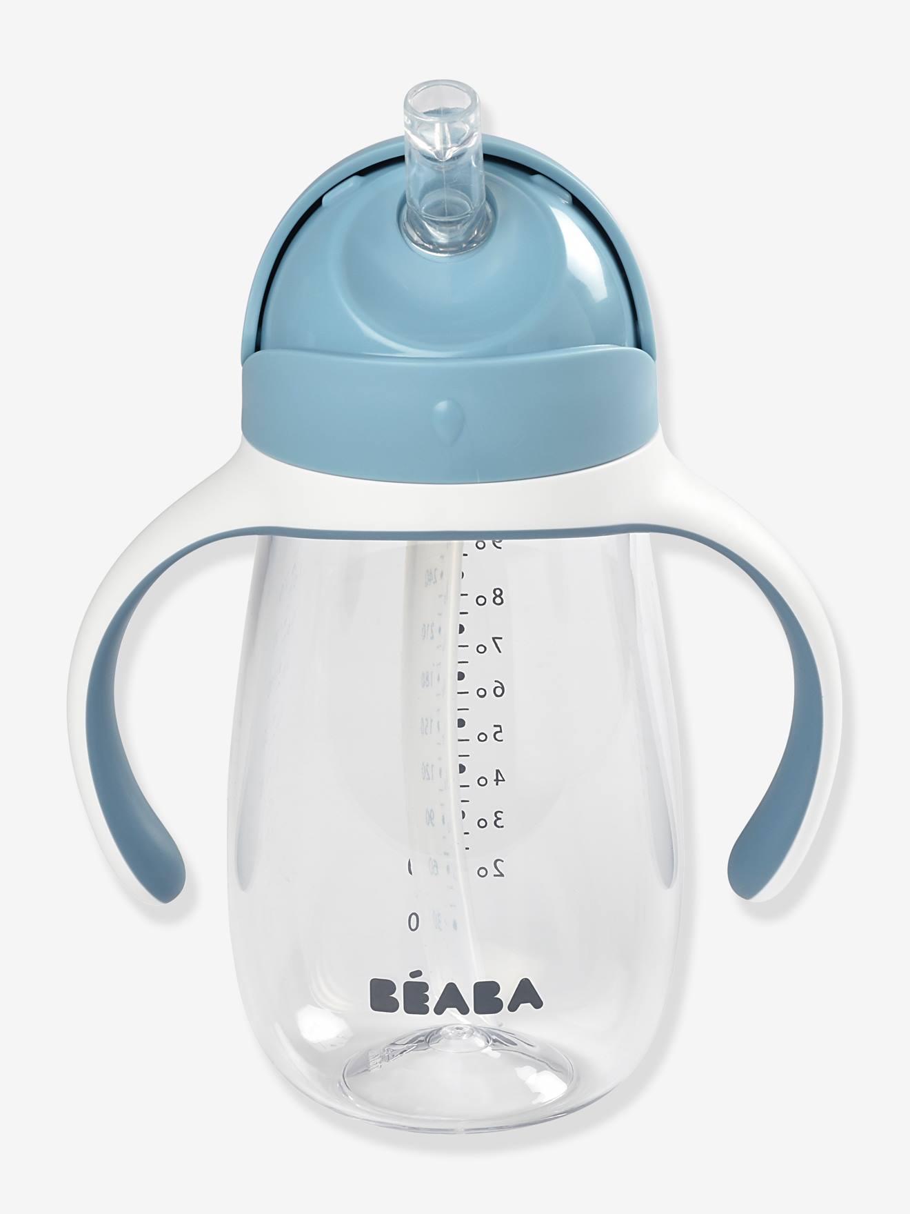 Tasse paille (300 ml) BEABA rose