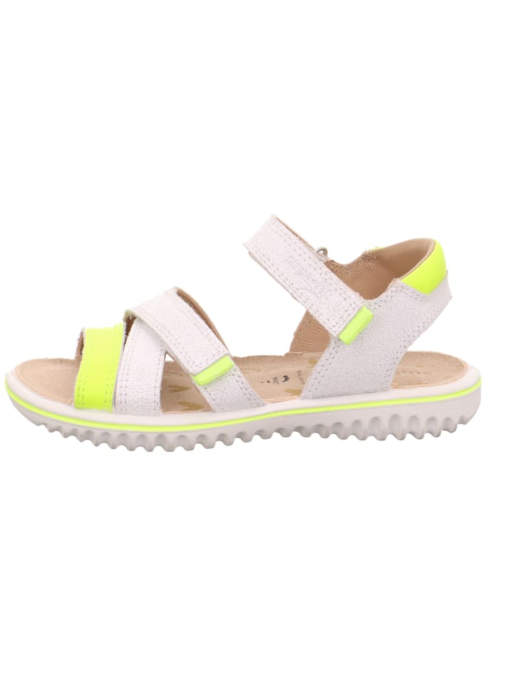 superfit Sandale SPARKLE in Weiß/Gelb günstig kaufen