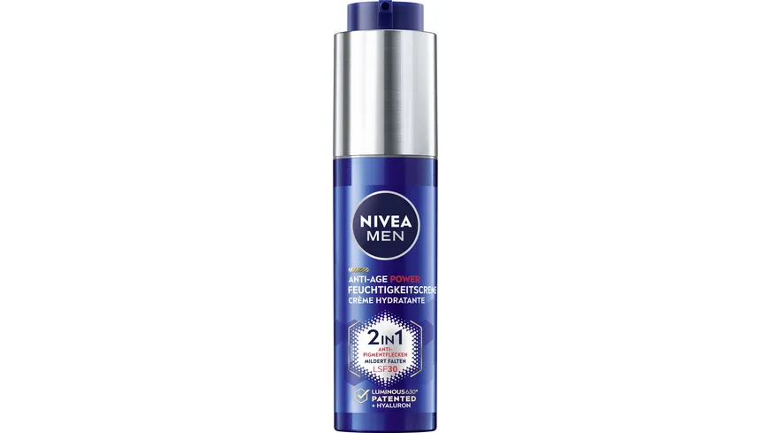 NIVEA Men Anti-Age Power Feuchtigkeitscreme 2 in 1 LSF 30 50 ml