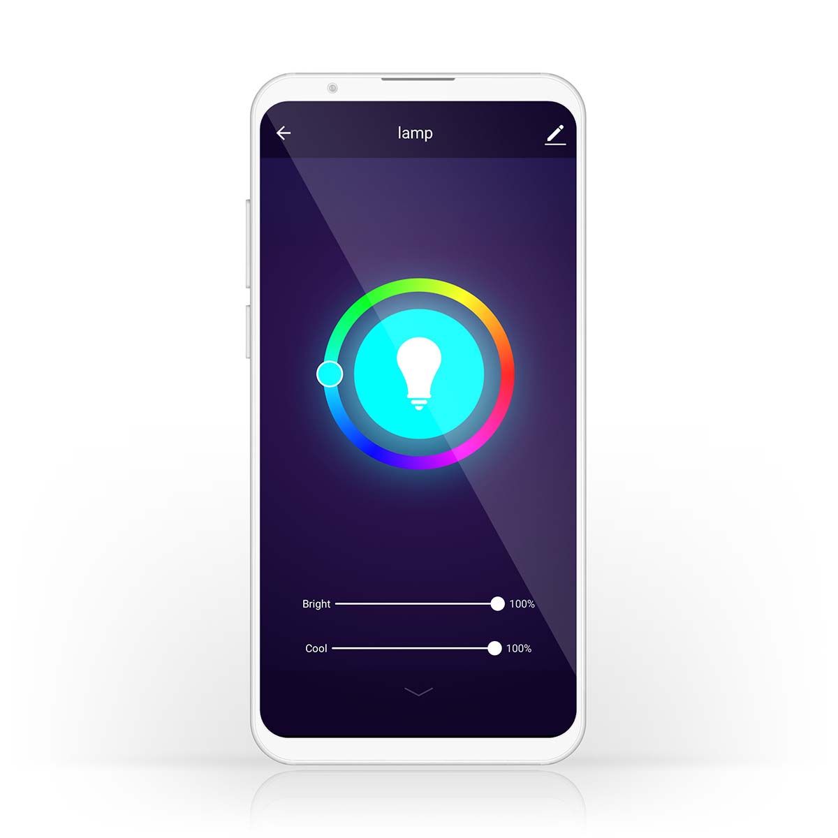 Nedis WIFILRC20E27 SmartLife Vollfärbige LED-Lampen