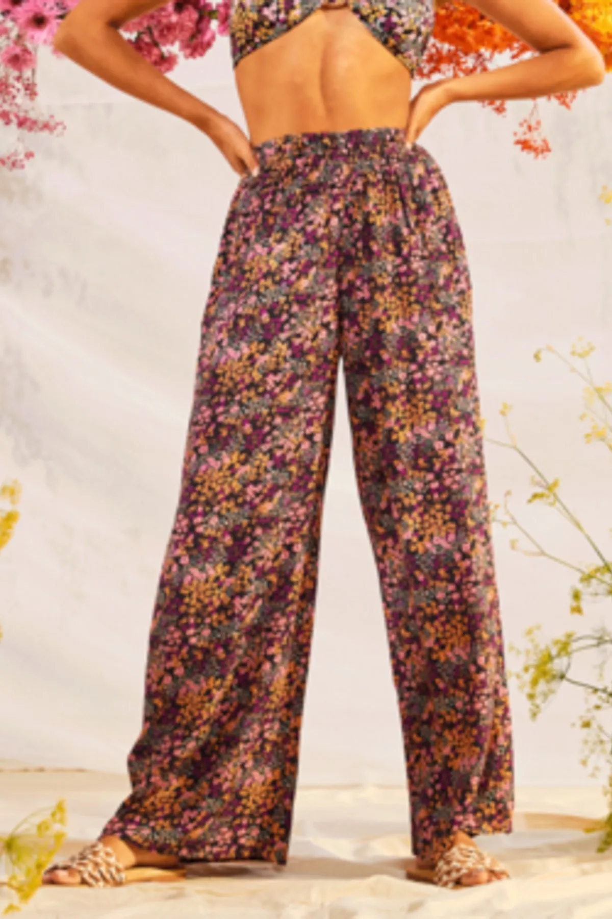 Roxy  Hose ARJNP03273-KVJ8 ANTHRAZIT FLORAL DAZE