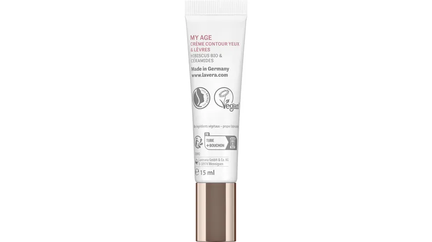 lavera MY AGE Augen- und Lippenkonturencreme 15 ml
