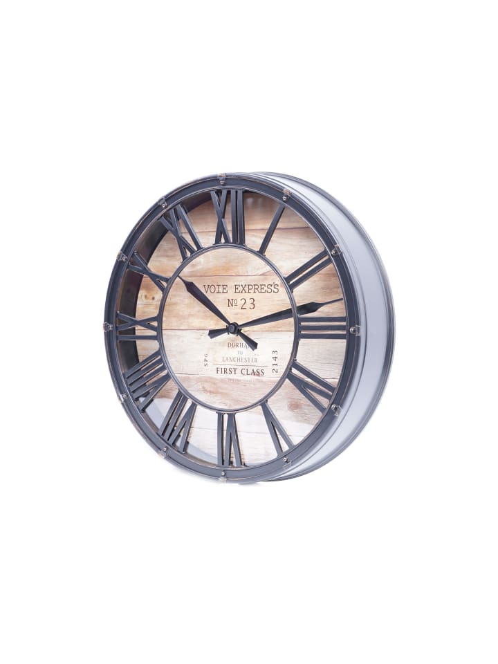 Atmosphera Créateur d'intérieur Wanduhr in braun günstig kaufen onesize