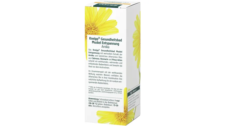 Kneipp Gesundheitsbad Muskel Entspannung 100 ml