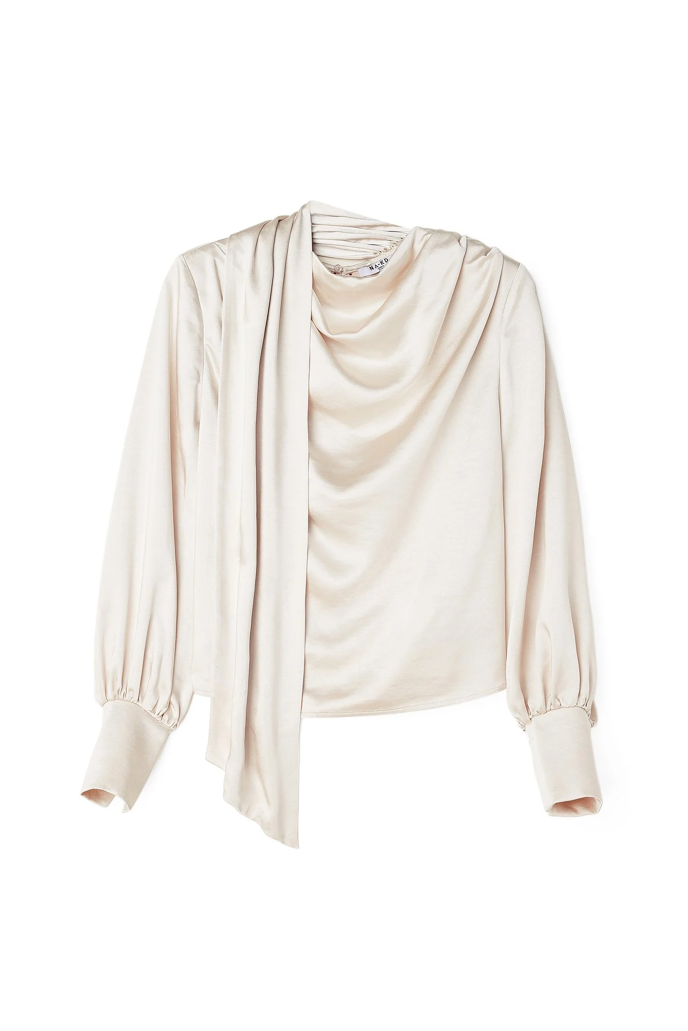 Satintop mit Schaldetail