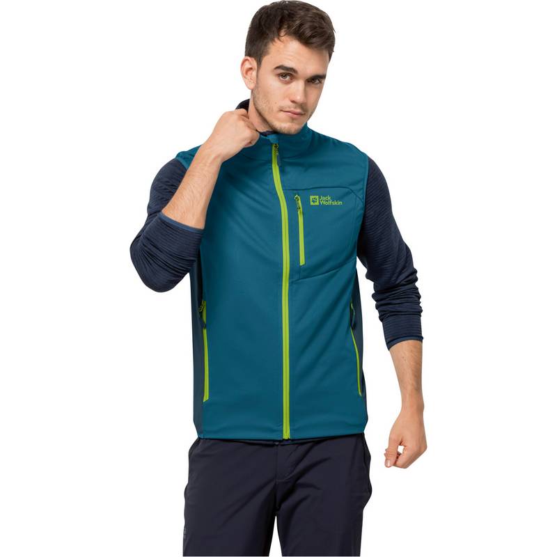 Jack Wolfskin HIGHEST PEAK Softshell Weste Herren