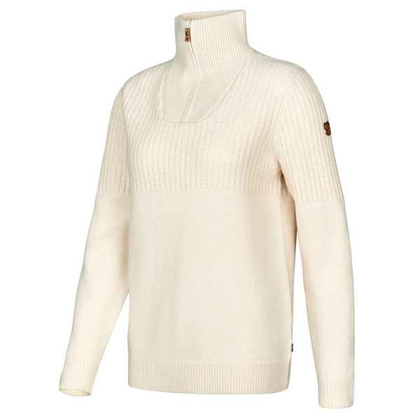 ÖVIK HALF ZIP KNIT W Damen - Wollpullover