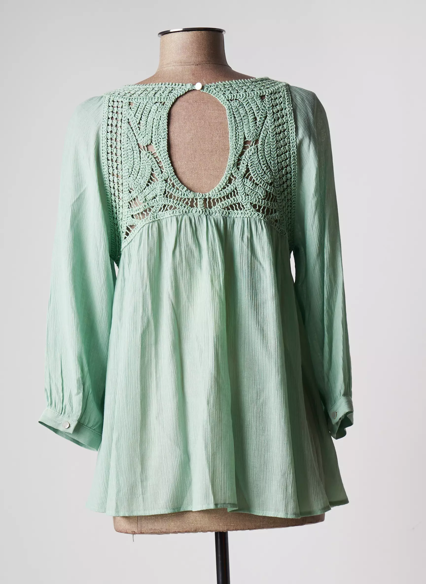 See U Soon Blouses Femme couleur vert