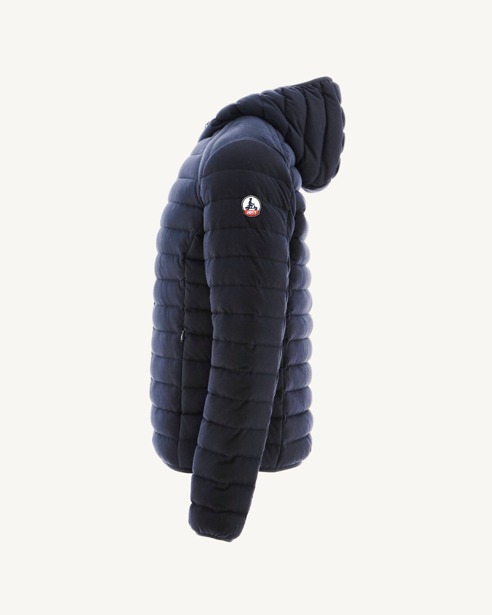 Doudoune jersey à capuche Marine Nico