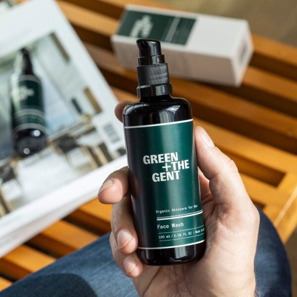 Green + The Gent Face Wash Reinigungsgel
