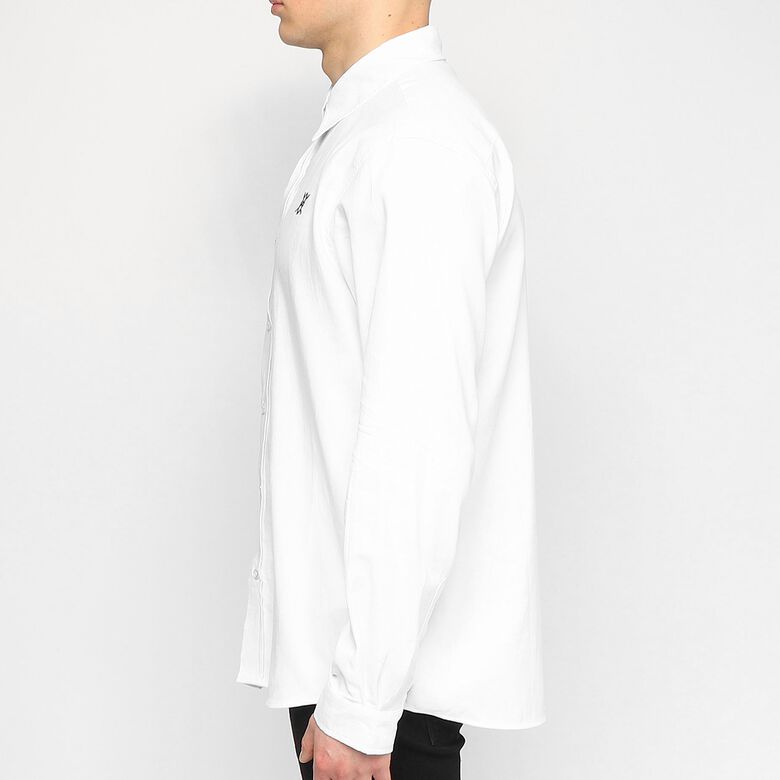Daily Paper Malawa LS Shirt white