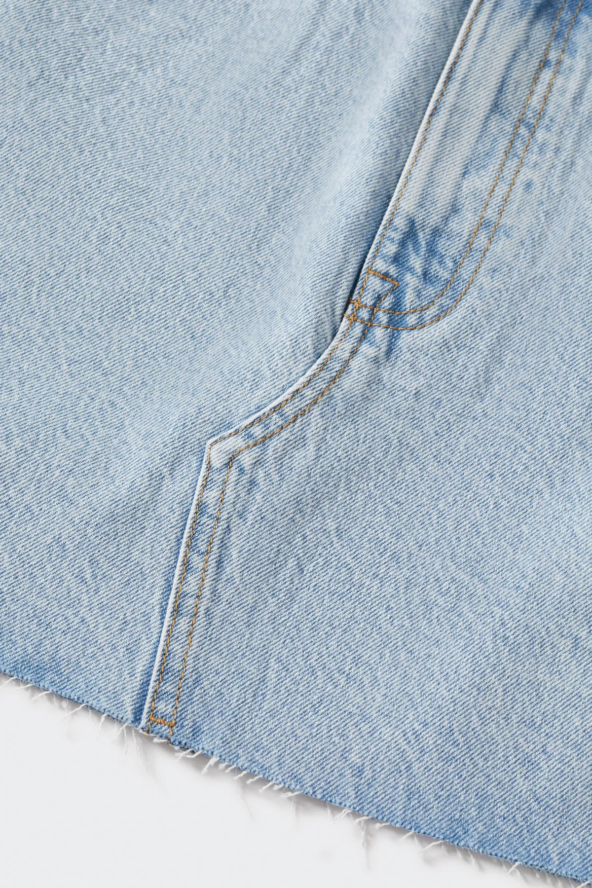 MANGO  Blauer Damenrock 37030034