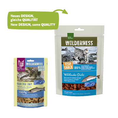 REAL NATURE Snacks REAL NATURE WILDERNESS Fish-Snack 35g Glacier Bay, Fisch & Meeresfrüchte