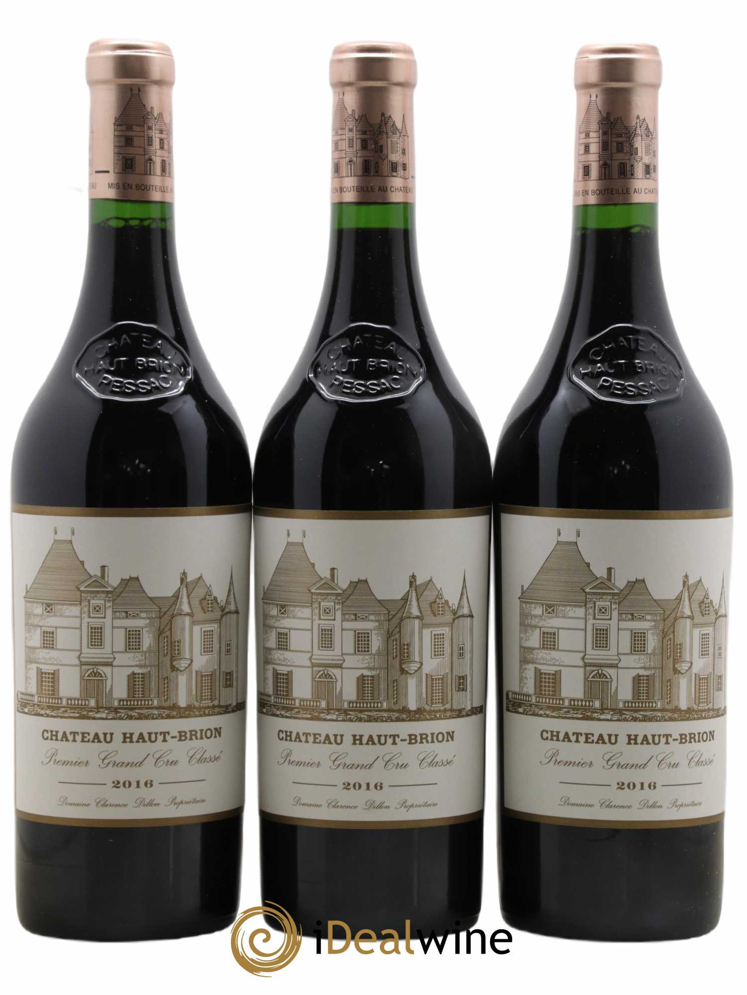 Château Haut Brion 1er Grand Cru Classé  2016 - Lot de 6 Bouteilles