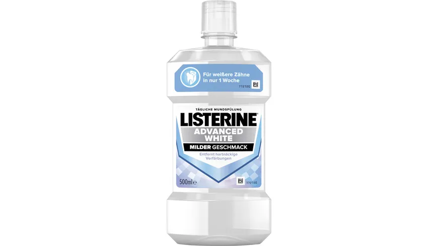 Listerine Mundspülung Advanced White Mild 500 ml