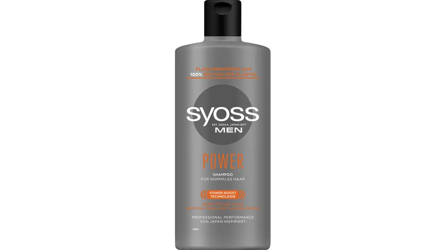syoss Shampoo Men Power 440 ml 440 ml