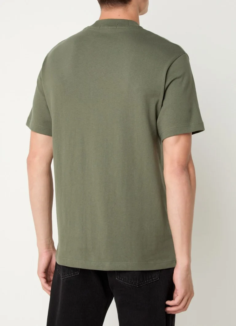 T-shirt Fred Perry con logo ricamato
