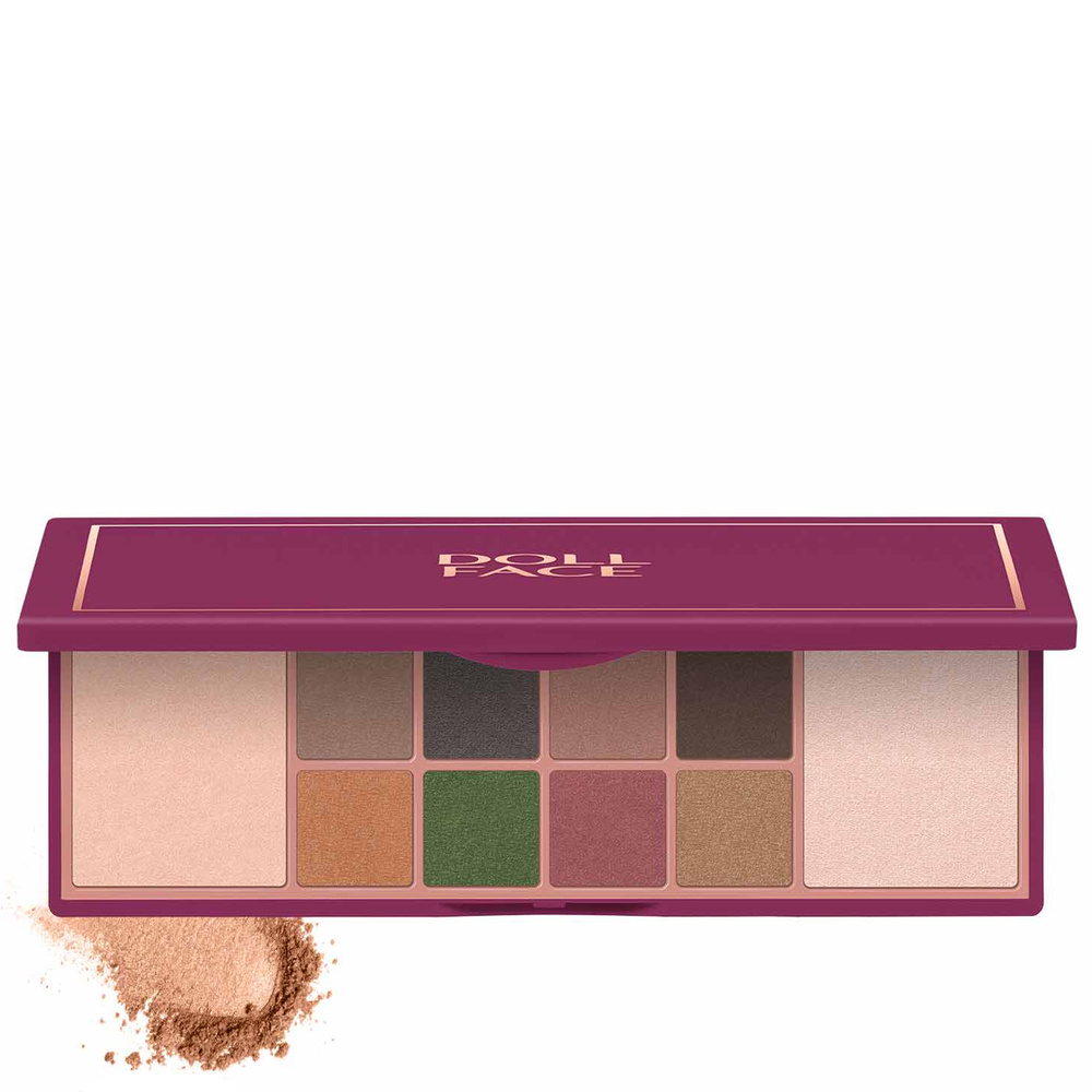 doll face 10 Shade Palette Eyeshadow Palette