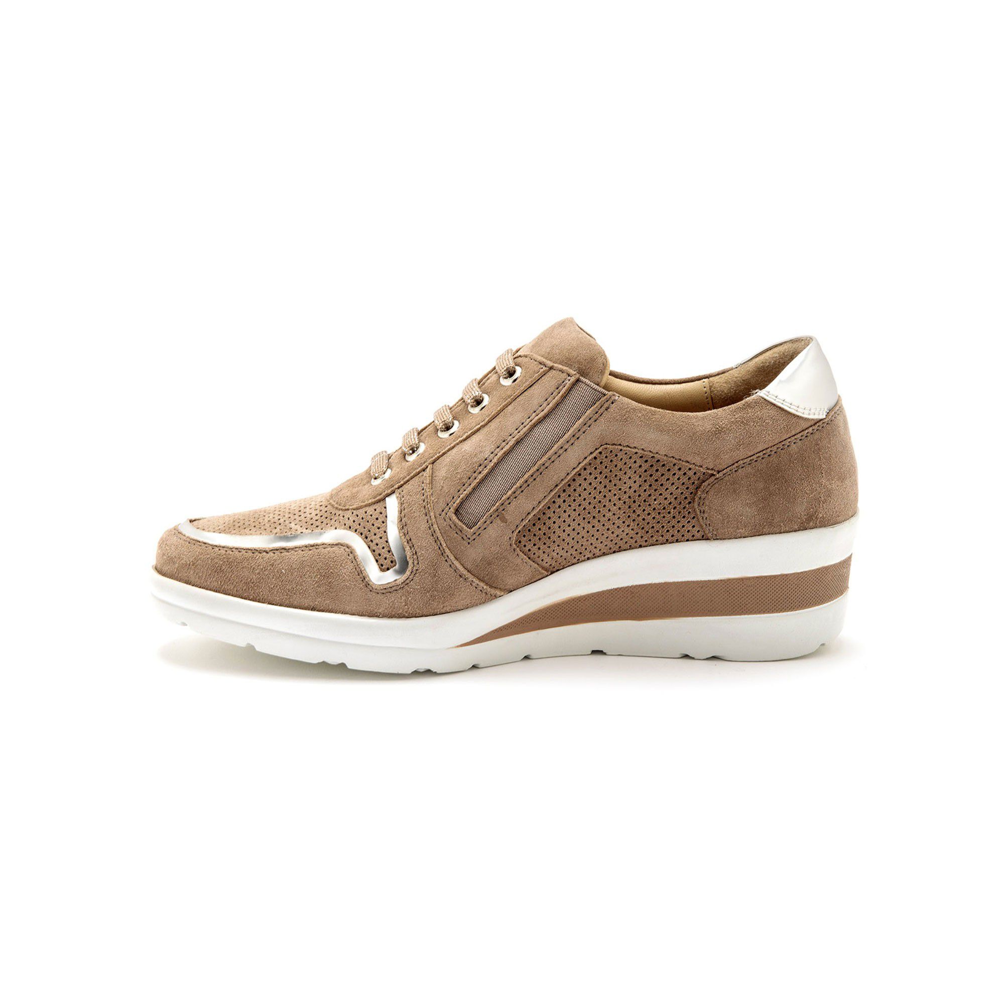 Derbies à lacets, petit compensé