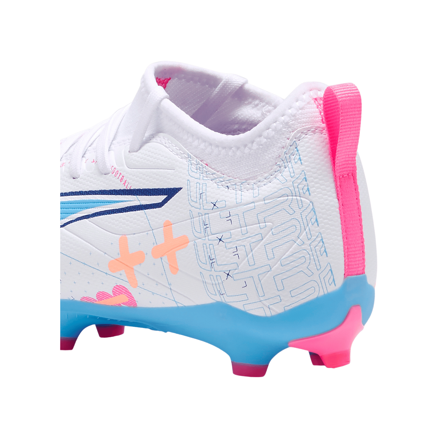 PUMA ULTRA 5 Match Vol. Up FG/AG Kids Weiss F01