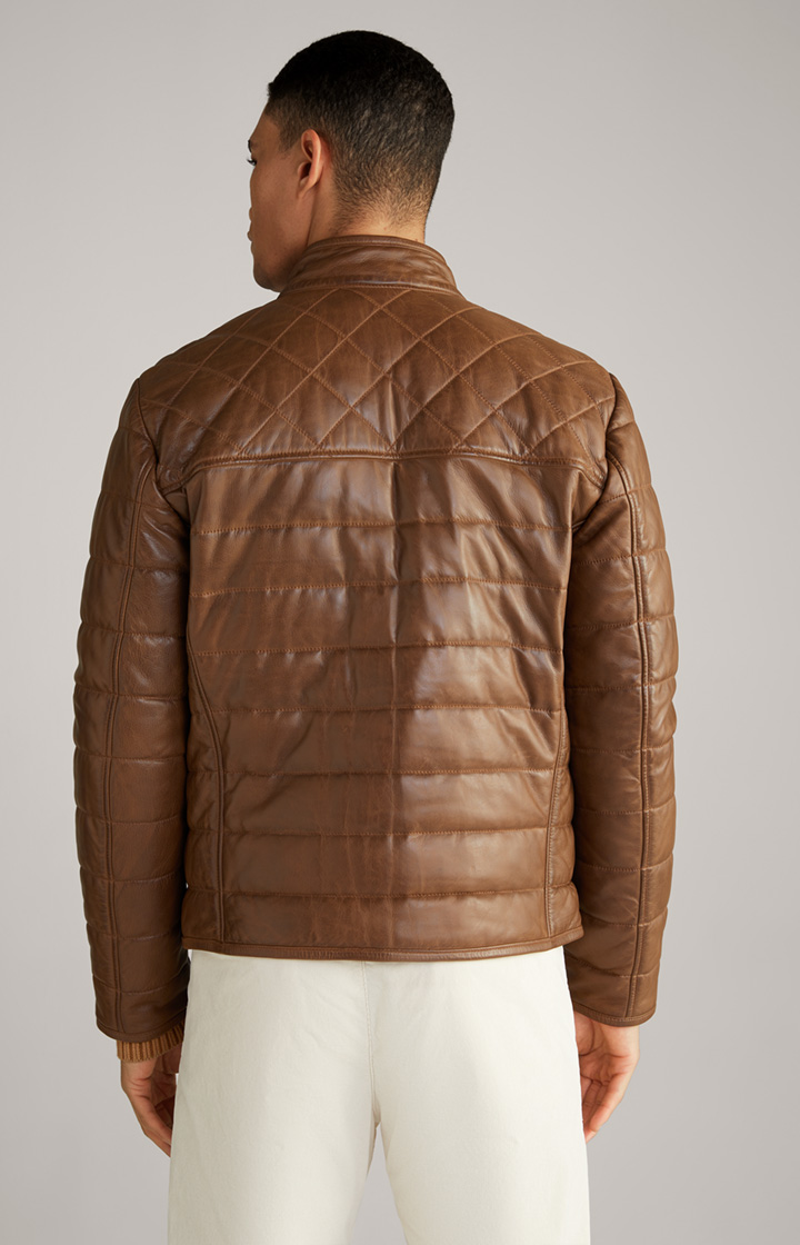 Lederjacke Nonji in Braun