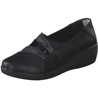 Charmosa Slipper in schwarz