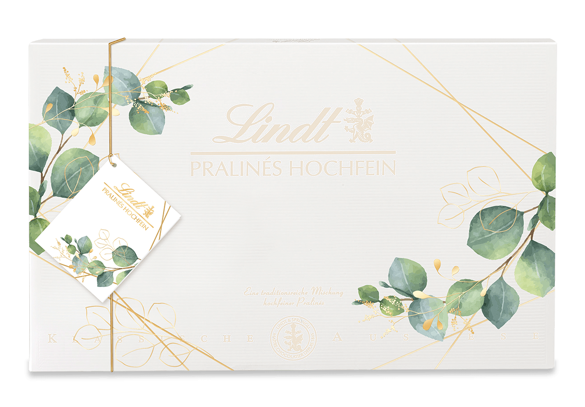 Pralinés Hochfein in Geschenkpapier Winter, 500g