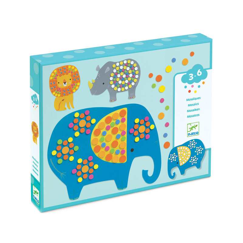 Coffret Mosaïques Jungle douce Djeco