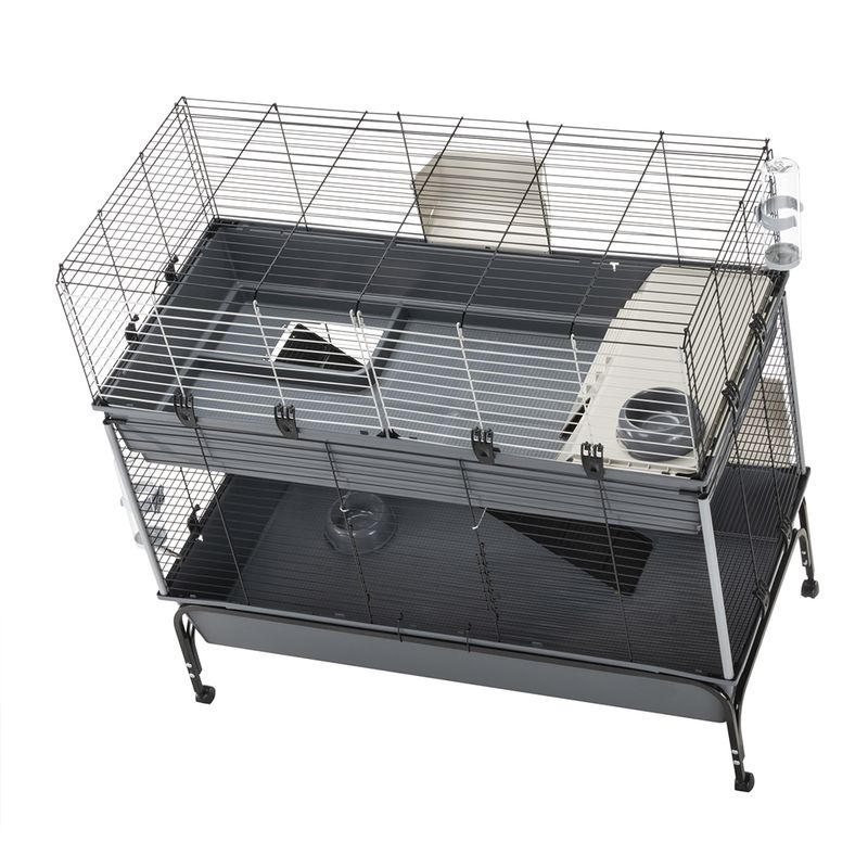 Ferplast Kaninchenkäfig Vital 120 2-stöckig