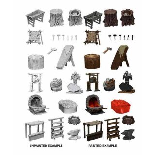 WizKids Deep Cuts Miniatures - Townspeople & Accessories
