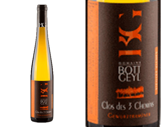 Domaine Bott-Geyl Gewurtztraminer Clos des 3 Chemins Vieilles Vignes 2013 Alsace Alsace Gewürztraminer