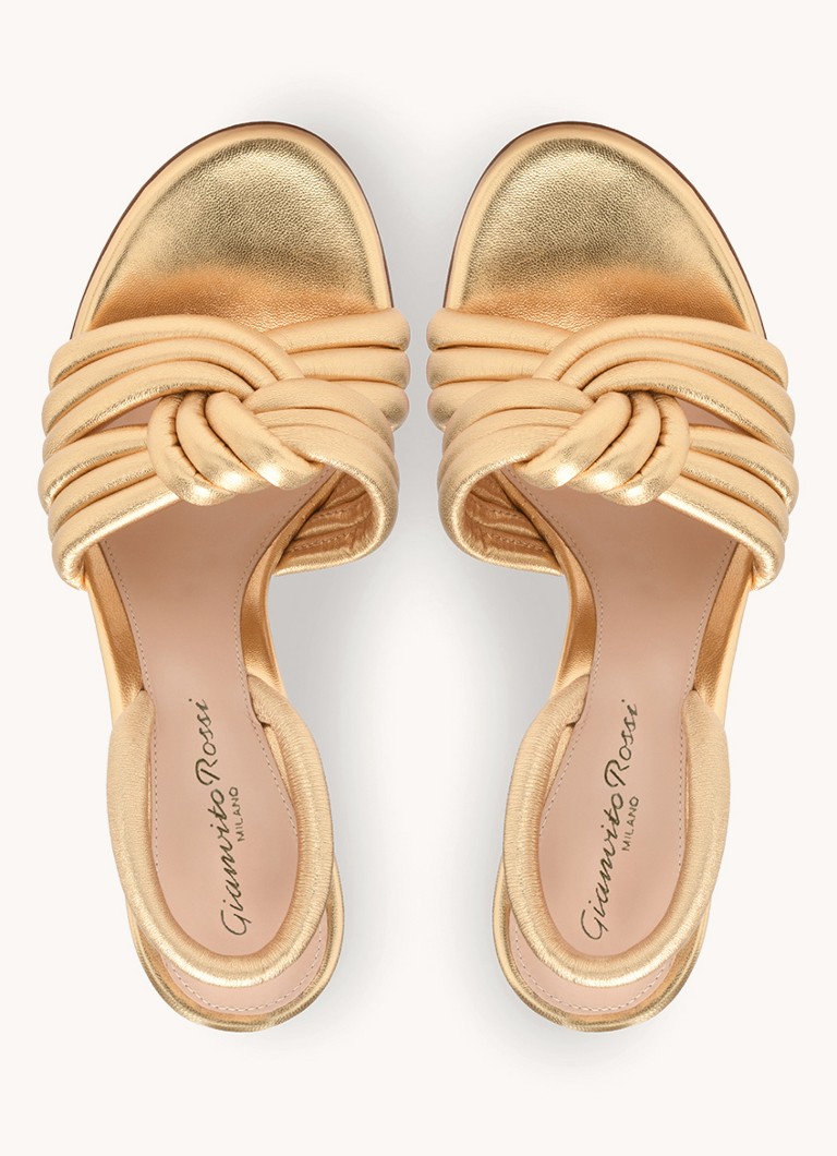 Sandale Gianvito Rossi Ottavia din piele de miel