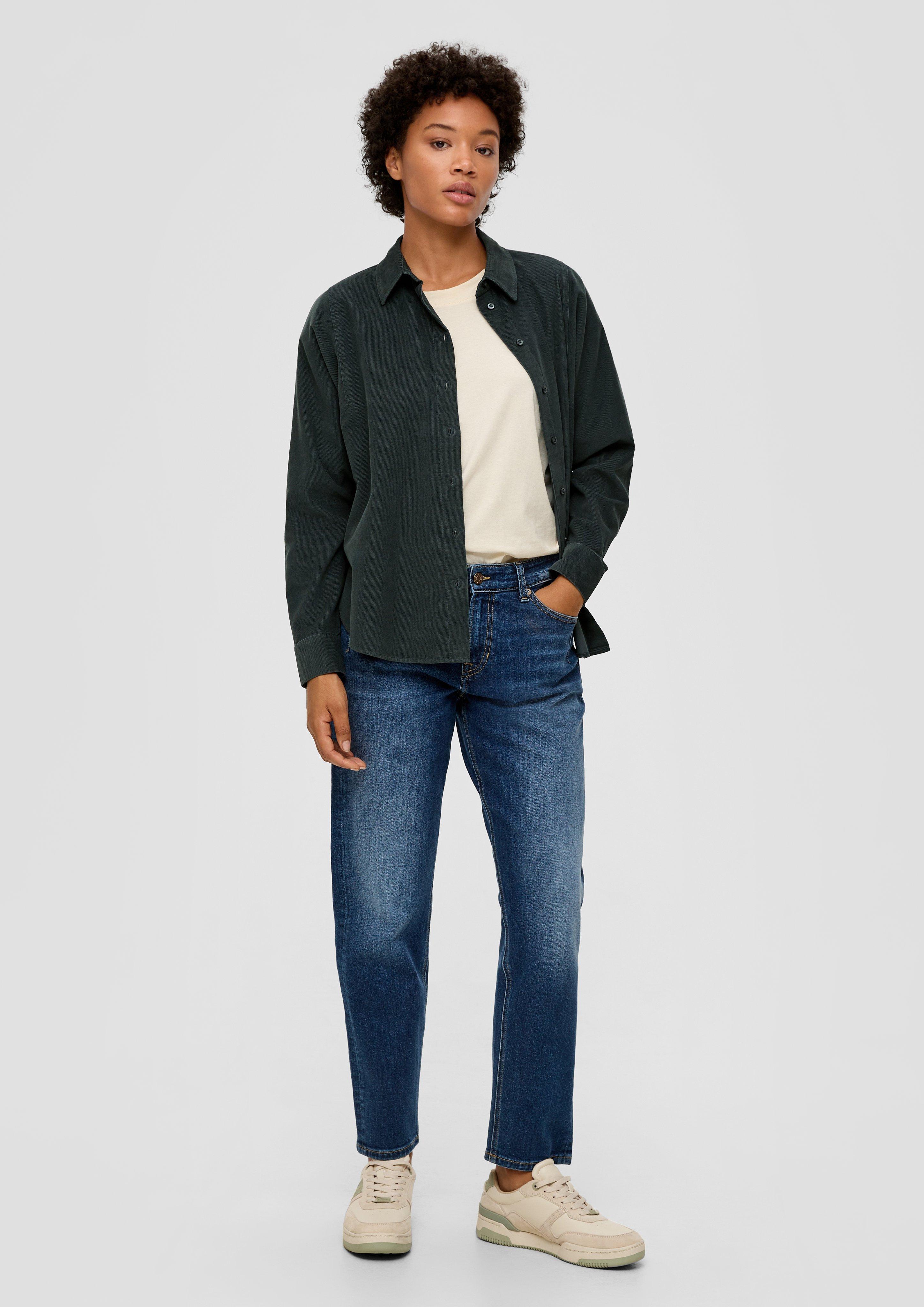 Cordbluse aus Baumwolle  2136311-7909