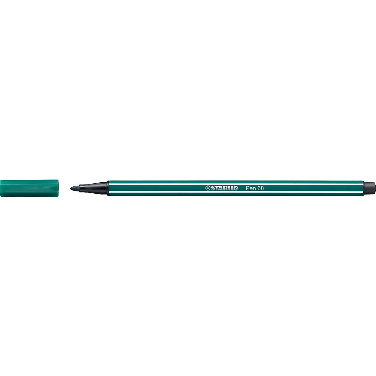 Pen 68 Premium-Filzmaler blaugrün, Strichstärke: 1 mm
