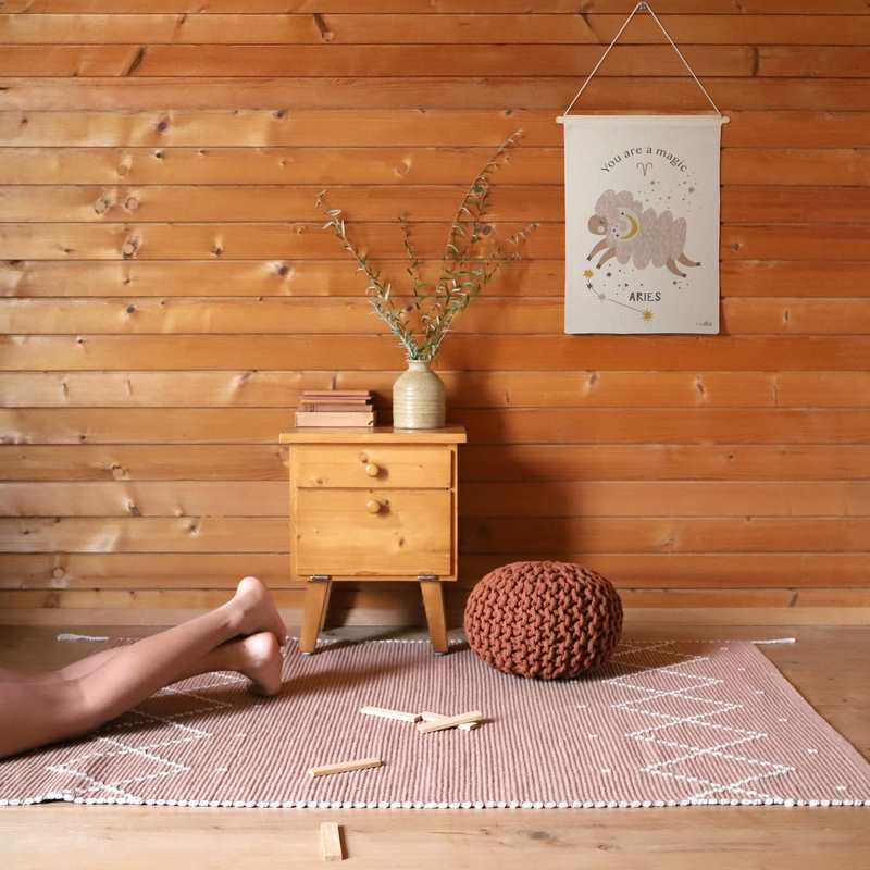 Tapis bohème 100x150cm MALLORCA