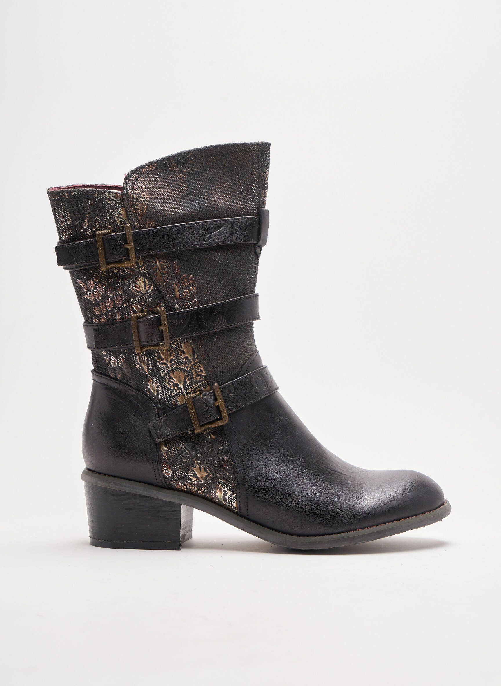 Laura Vita Bottines Femme couleur noir