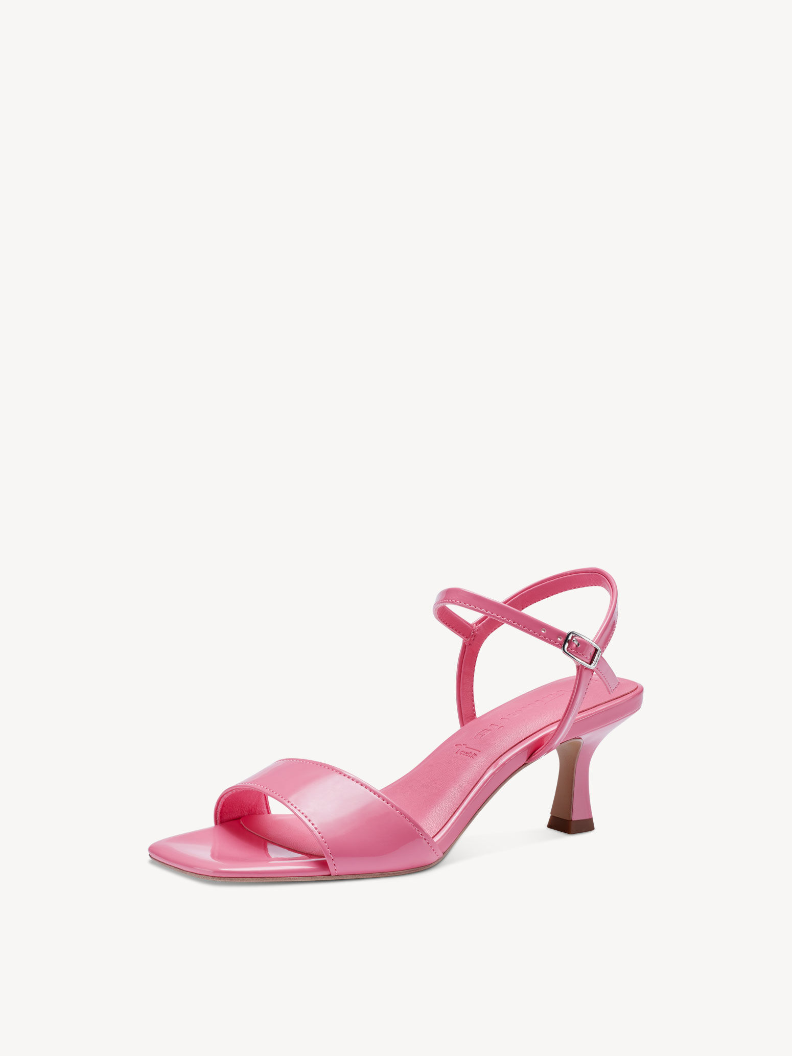 Sandale à talon - rose