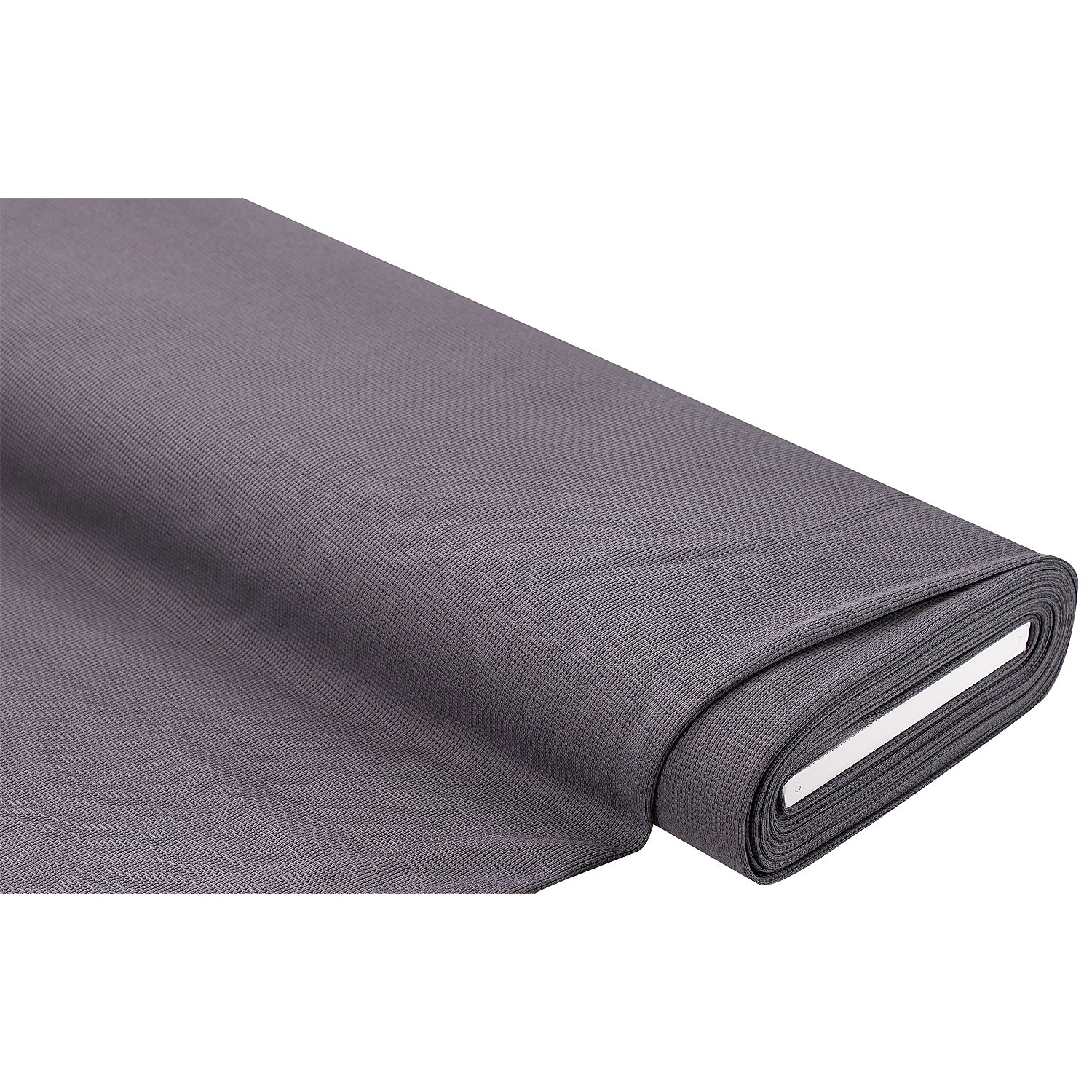 Baumwoll-Waffeljersey, graphit