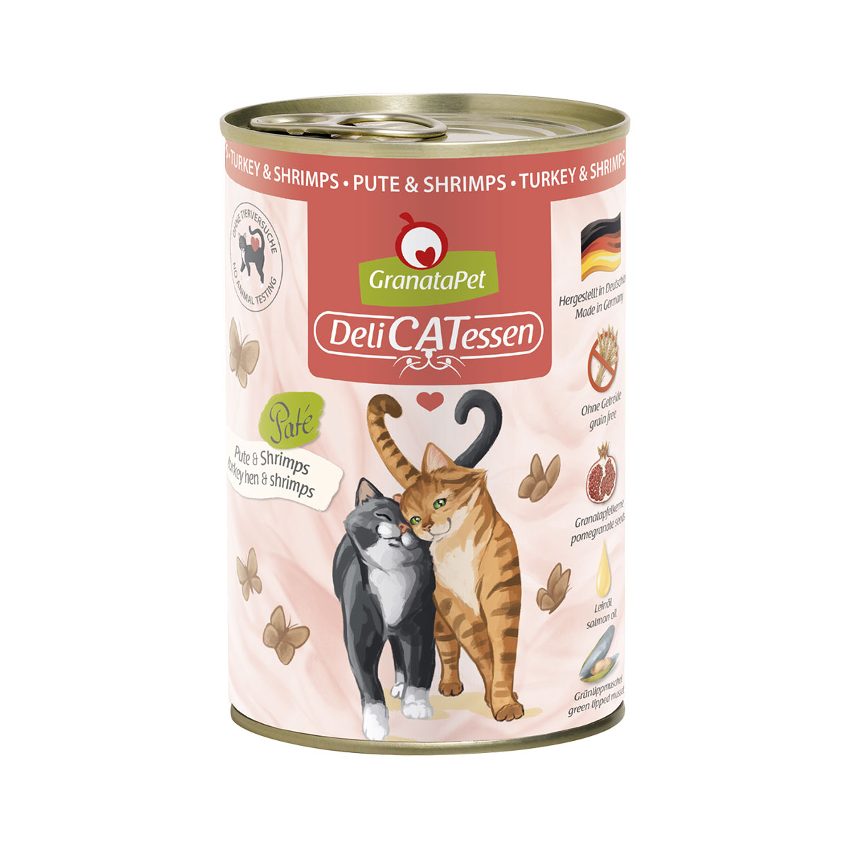 GranataPet Katze - Delicatessen Dose Pute & Shrimps bei ZooRoyal