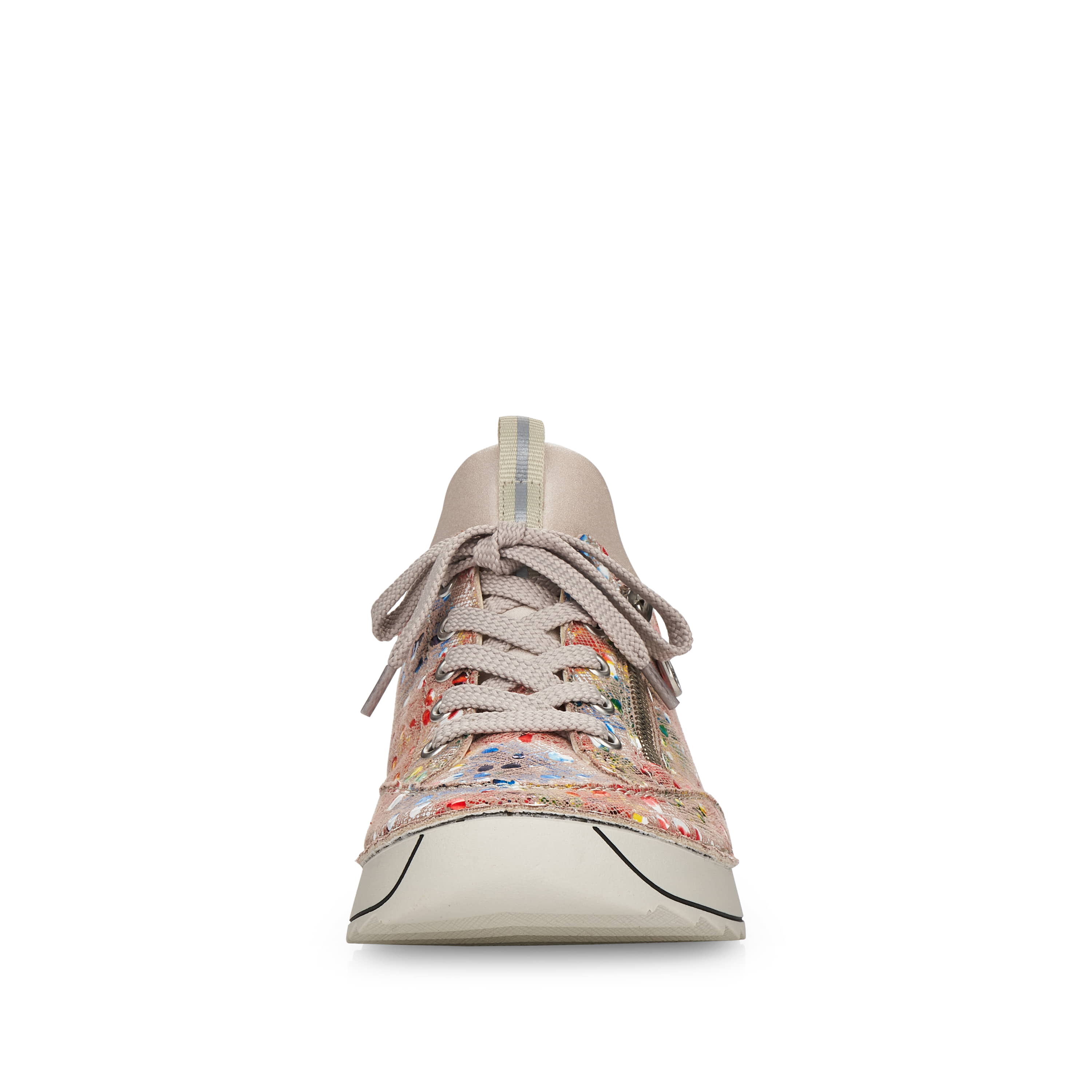 Rieker Damen Slipper multi-beige
