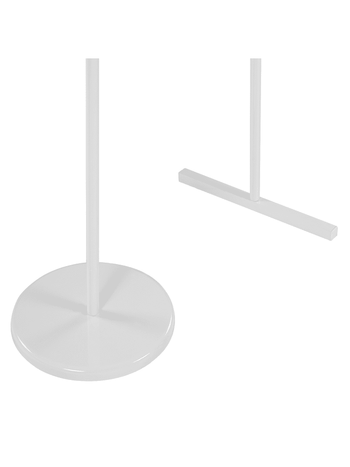 Beliani Kleiderständer BENTON in Weiß - (W) 50 x (H) 175 x (L) 50 cm günstig kaufen onesize