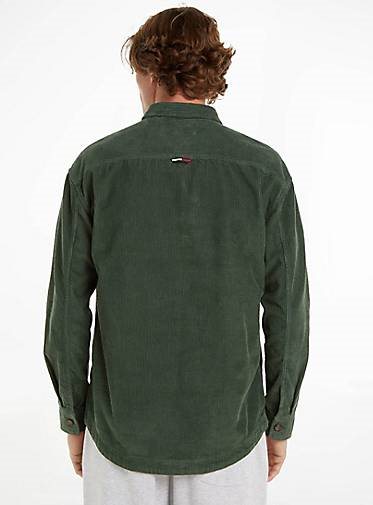 TOMMY-JEANS Herren Cordhemd CASUAL CORDUROY OVERSHIRT