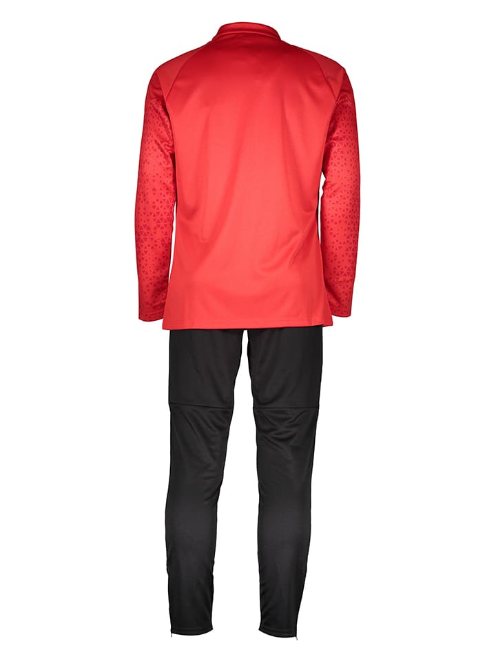 Puma Trainingsanzug in Rot/ Schwarz günstig kaufen