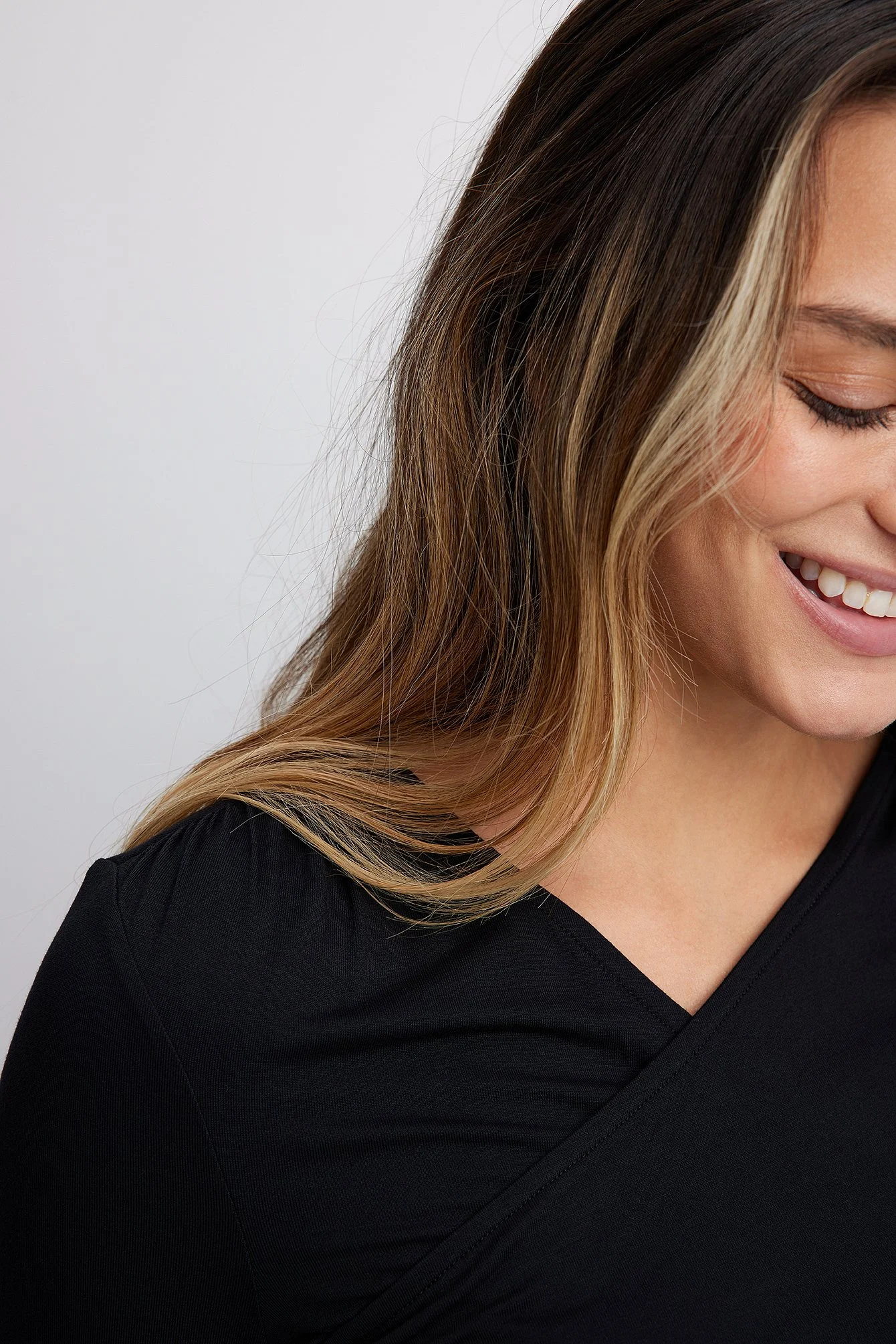 Soft Line Draped Top