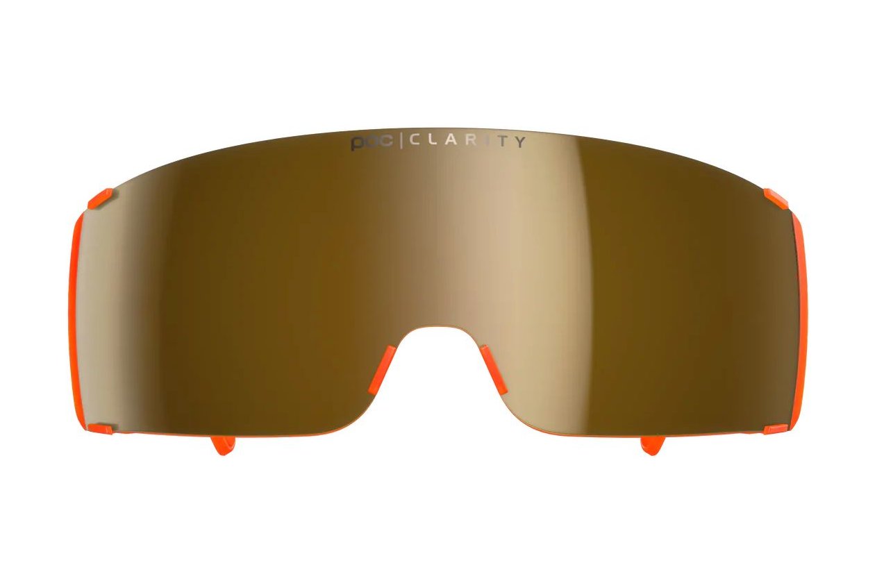 POC Propel - Fluorescent Orange Translucent/Violet/Gold Mirror
