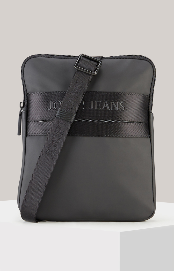 Schultertasche Modica Nuvola Liam in Schwarz