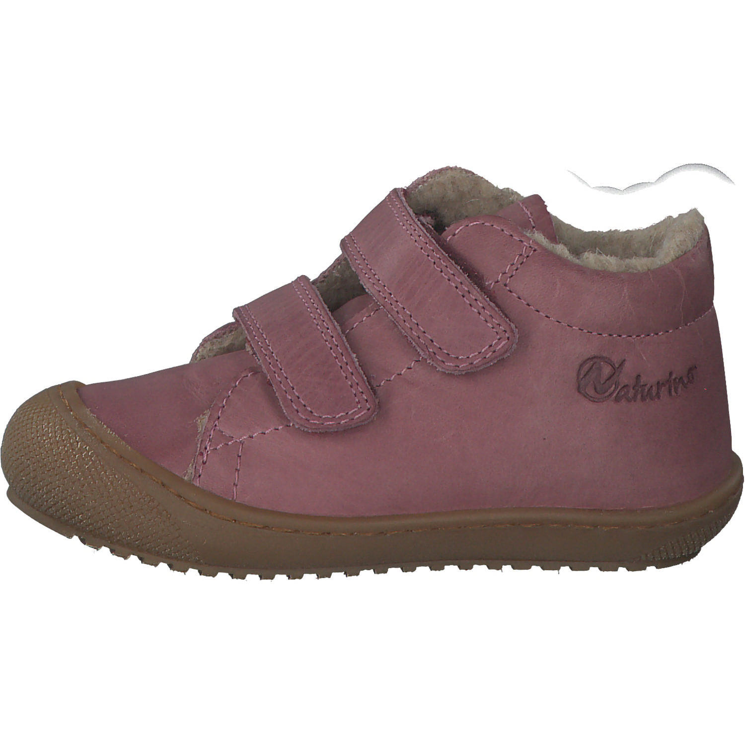 Naturino Racoon 2014061, Lauflernschuhe, Kinder, Rosa Antico