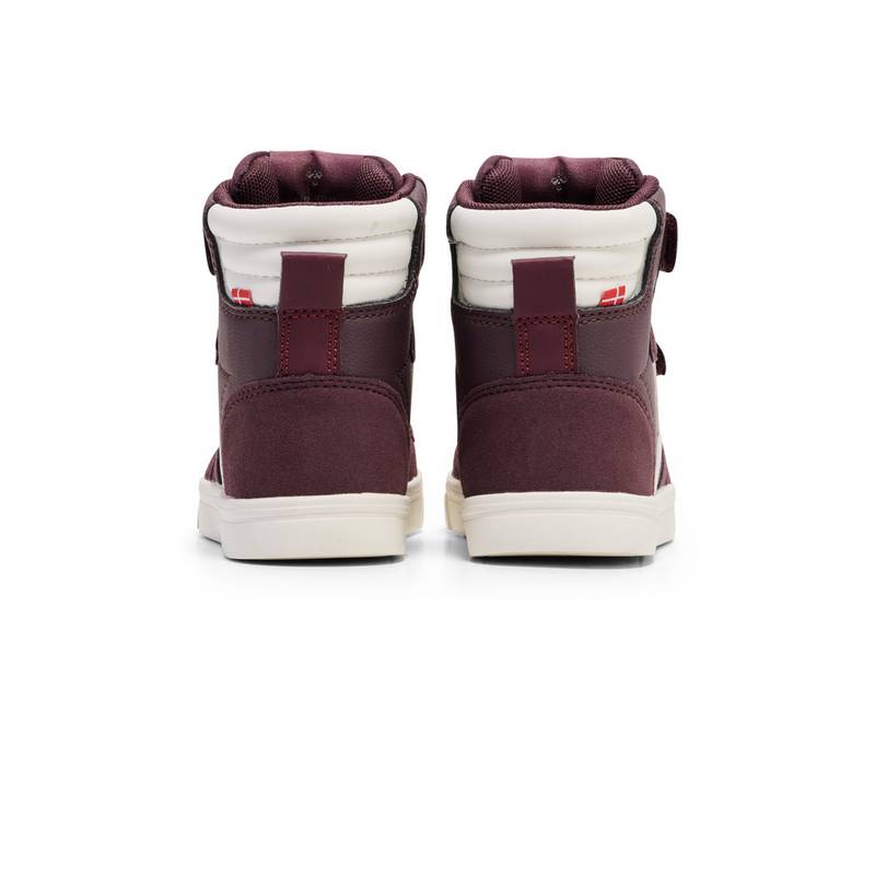 hummel SLIMMER STADIL LEATHER HIGH JR Sneaker Kinder