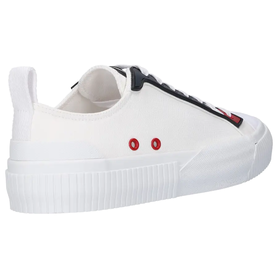 Moncler - Sneaker low MAXIME Canvas - weiß