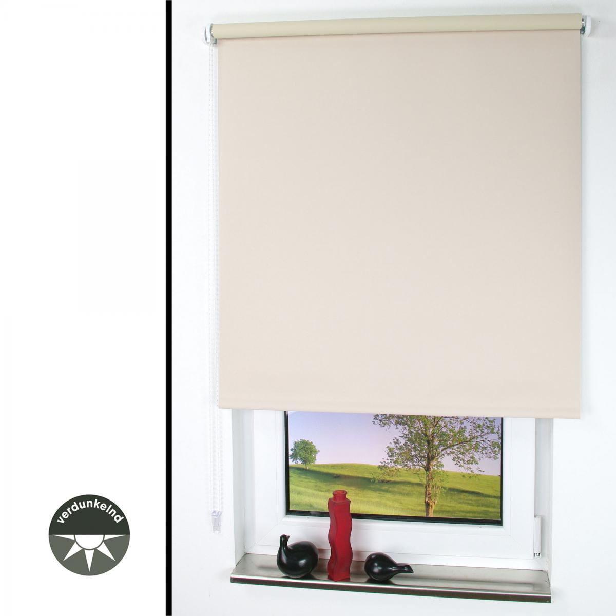 Bella Casa Seitenzugrollo 092 x 180 cm cream